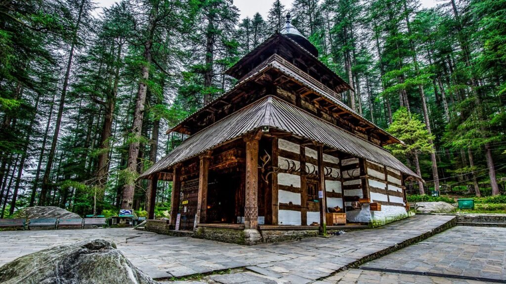 Historic Hadimba Temple in Manali Himachal Pradesh