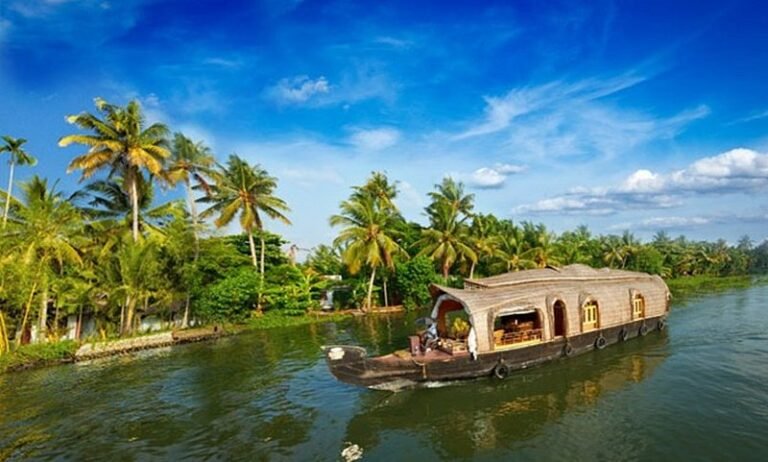 Kerala Tourism featuring Alleppey Backwaters